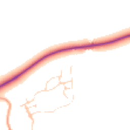 Daytime road noise heatmap for NG34 8PR