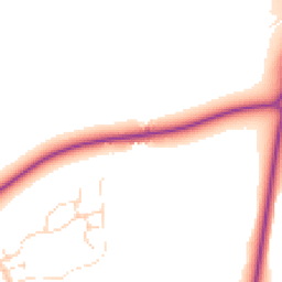 Daytime road noise heatmap for NG34 8PW