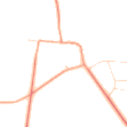 Daytime road noise heatmap for NG34 8PZ