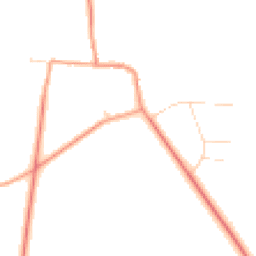 Daytime road noise heatmap for NG34 8QB