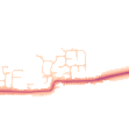 Daytime road noise heatmap for NG34 8RR