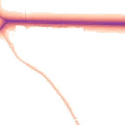 Night-time road noise heatmap for NG34 8TN