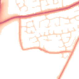 Daytime road noise heatmap for NG34 8UJ