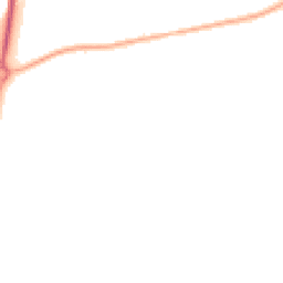 Night-time road noise heatmap for NG34 8UL
