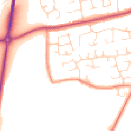 Daytime road noise heatmap for NG34 8UN