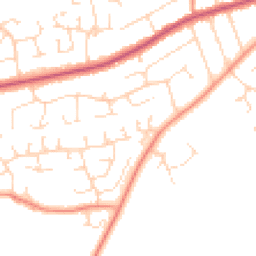 Daytime road noise heatmap for NG34 8UP