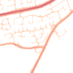Daytime road noise heatmap for NG34 8UT