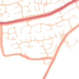 Daytime road noise heatmap for NG34 8UU