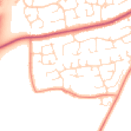 Daytime road noise heatmap for NG34 8UX