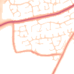 Daytime road noise heatmap for NG34 8UY