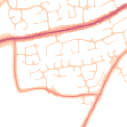 Daytime road noise heatmap for NG34 8WD