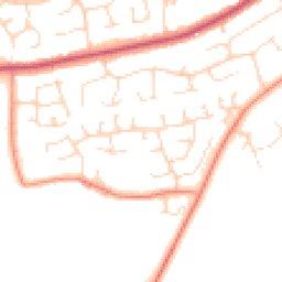 Daytime road noise heatmap for NG34 8WT