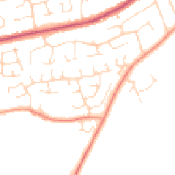 Daytime road noise heatmap for NG34 8WX