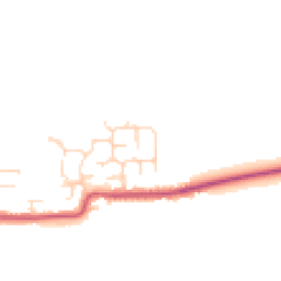 Daytime road noise heatmap for NG34 8XD