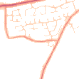 Daytime road noise heatmap for NG34 8YF