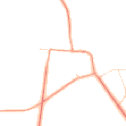 Daytime road noise heatmap for NG34 8YW
