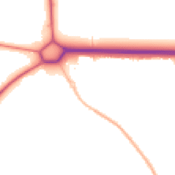 Night-time road noise heatmap for NG34 8ZX
