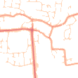 Daytime road noise heatmap for NG34 9BF