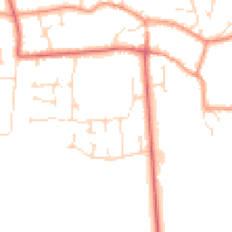 Daytime road noise heatmap for NG34 9BT