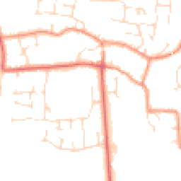 Daytime road noise heatmap for NG34 9BX