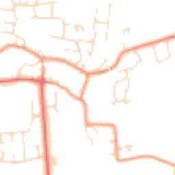 Daytime road noise heatmap for NG34 9DL