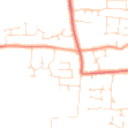 Daytime road noise heatmap for NG34 9EG