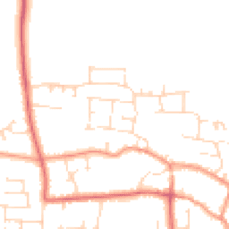 Daytime road noise heatmap for NG34 9EY