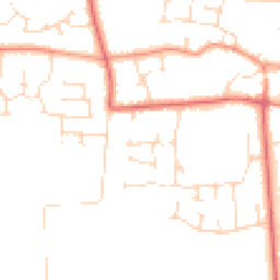 Daytime road noise heatmap for NG34 9FE