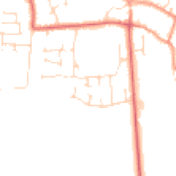 Daytime road noise heatmap for NG34 9FH