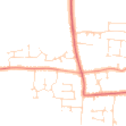 Daytime road noise heatmap for NG34 9FL