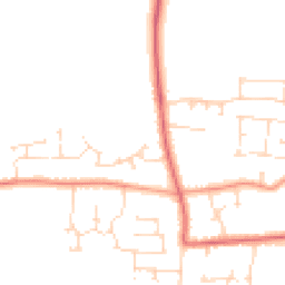 Daytime road noise heatmap for NG34 9FN