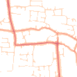 Daytime road noise heatmap for NG34 9GG