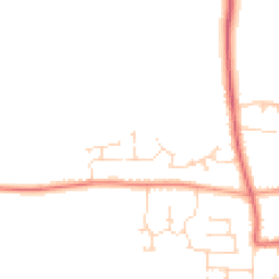 Daytime road noise heatmap for NG34 9GS