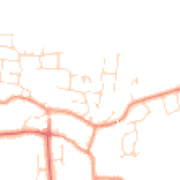 Daytime road noise heatmap for NG34 9HZ