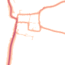 Daytime road noise heatmap for NG34 9JA