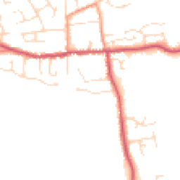 Daytime road noise heatmap for NG34 9JG