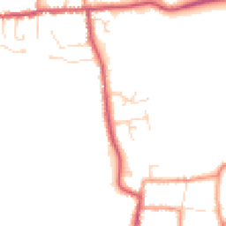 Daytime road noise heatmap for NG34 9JN
