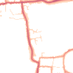 Daytime road noise heatmap for NG34 9JP