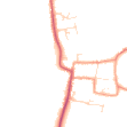 Daytime road noise heatmap for NG34 9JT