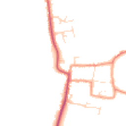 Daytime road noise heatmap for NG34 9JX
