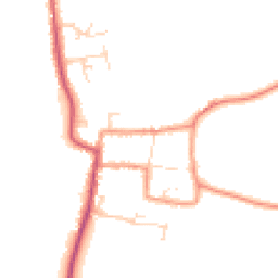 Daytime road noise heatmap for NG34 9LB