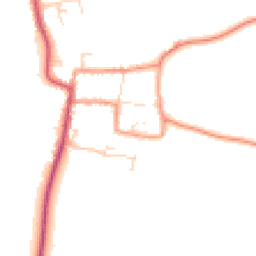 Daytime road noise heatmap for NG34 9LJ