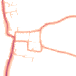 Daytime road noise heatmap for NG34 9NT