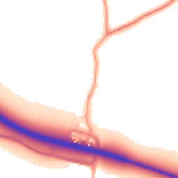 Daytime road noise heatmap for NG34 9NU
