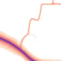 Daytime road noise heatmap for NG34 9QD