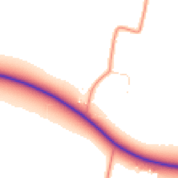 Daytime road noise heatmap for NG34 9QF