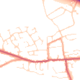Daytime road noise heatmap for NG34 9SA