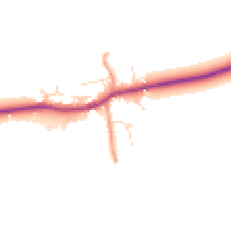 Daytime road noise heatmap for NG34 9SN