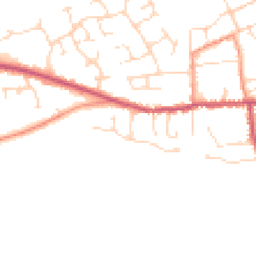 Daytime road noise heatmap for NG34 9TF
