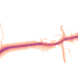 Daytime road noise heatmap for NG34 9TZ